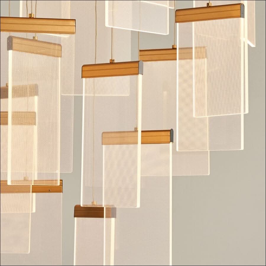 Chandelier - Glowing Board Chandelier - hausgem