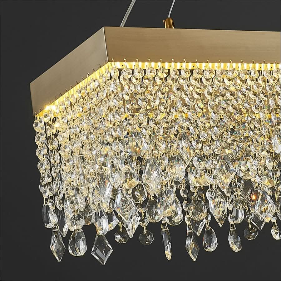 Chandelier - Gold Bar Chandelier - hausgem