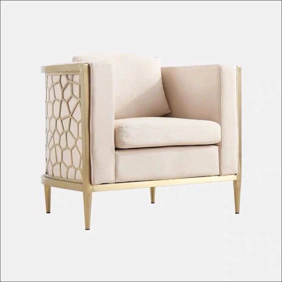 sofa - Gold Wrapped U - Shaped Couch Set - hausgem