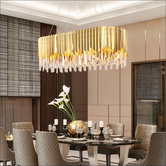 Chandelier - Golden Knight Chandelier - hausgem