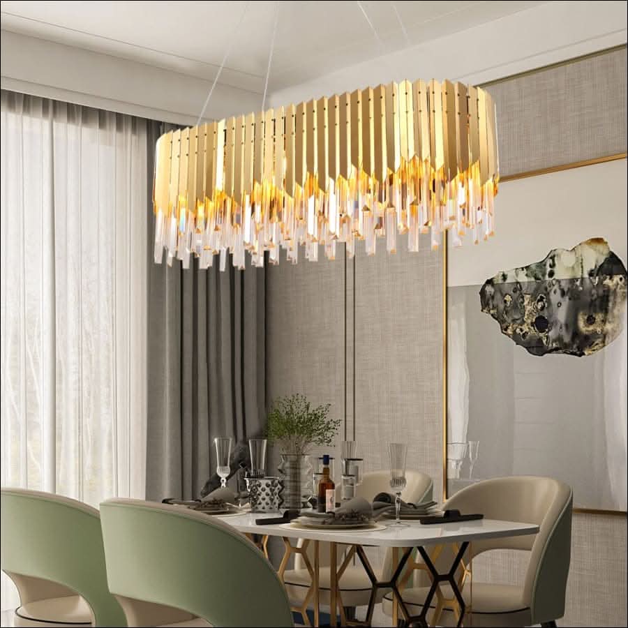Chandelier - Golden Knight Chandelier - hausgem