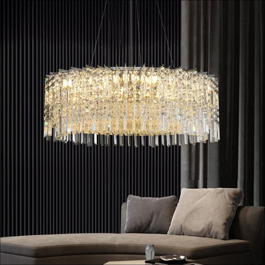 Chandelier - Golden Opulence Chandelier - hausgem