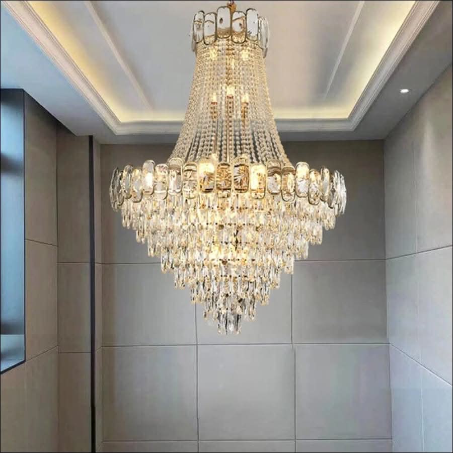Chandelier - Golden Radiance Chandelier - hausgem
