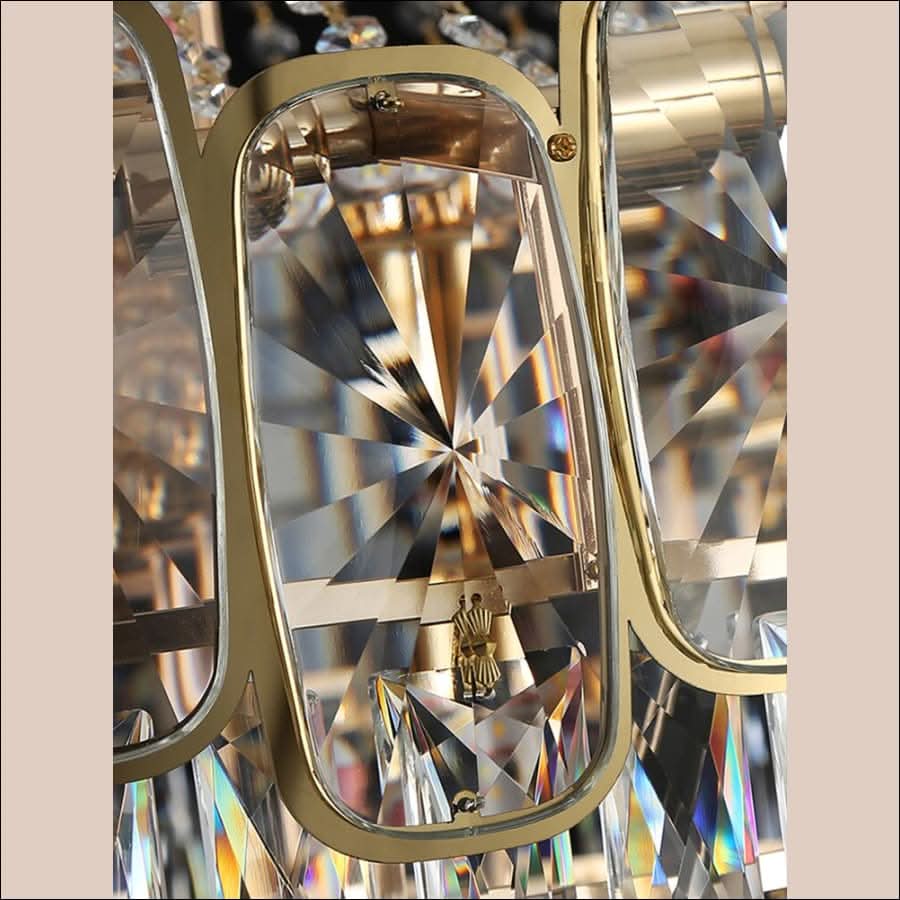 Chandelier - Golden Radiance Chandelier - hausgem