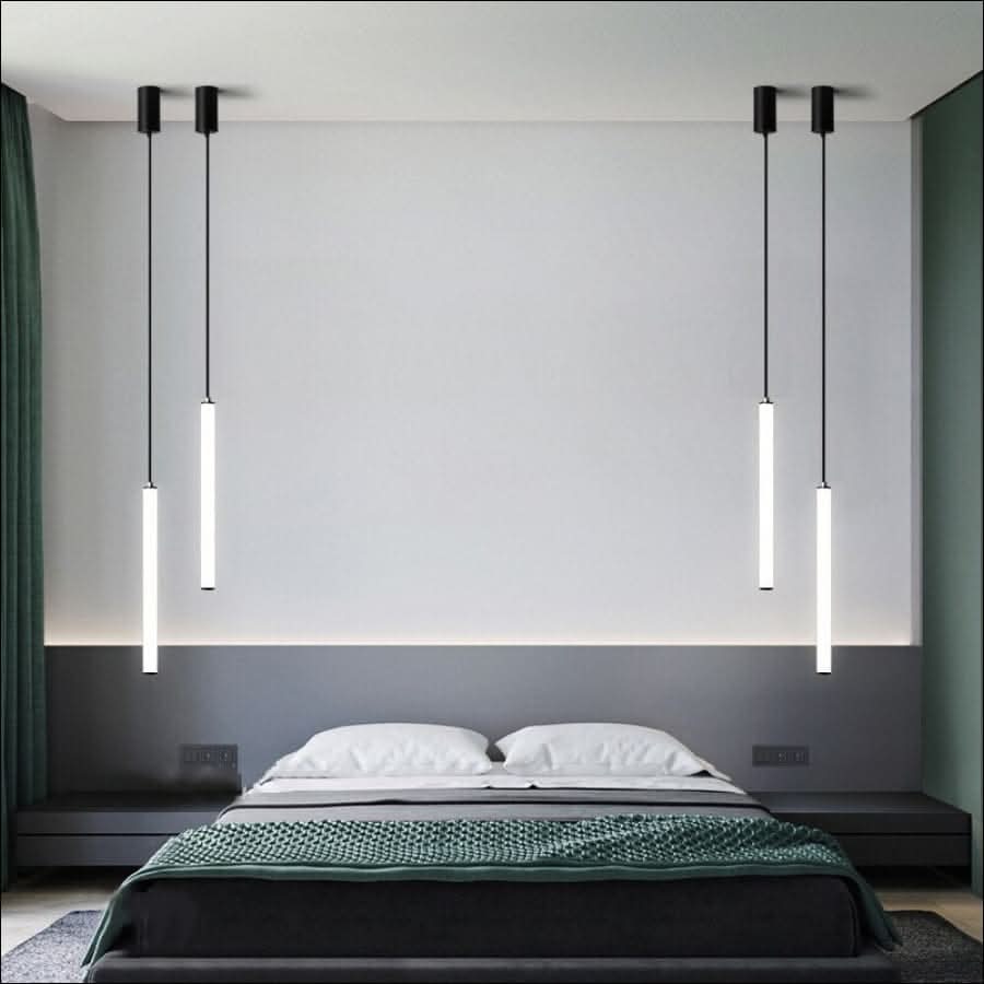 Chandelier - Hanging Beam Crystal Light Chandelier - hausgem