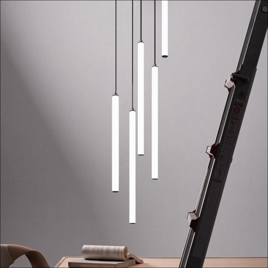 Chandelier - Hanging Beam Crystal Light Chandelier - hausgem