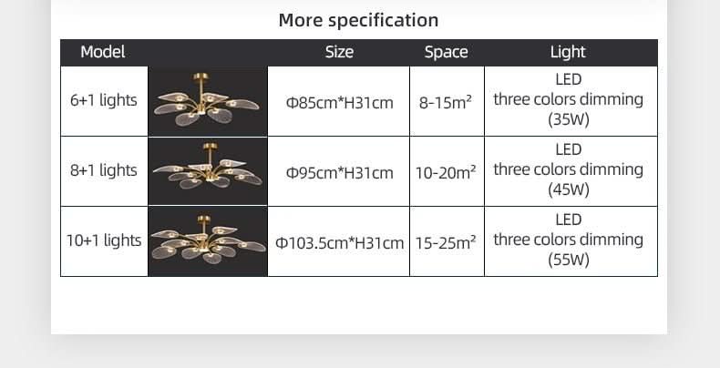 Chandelier - Harlow - LED Chandelier - hausgem