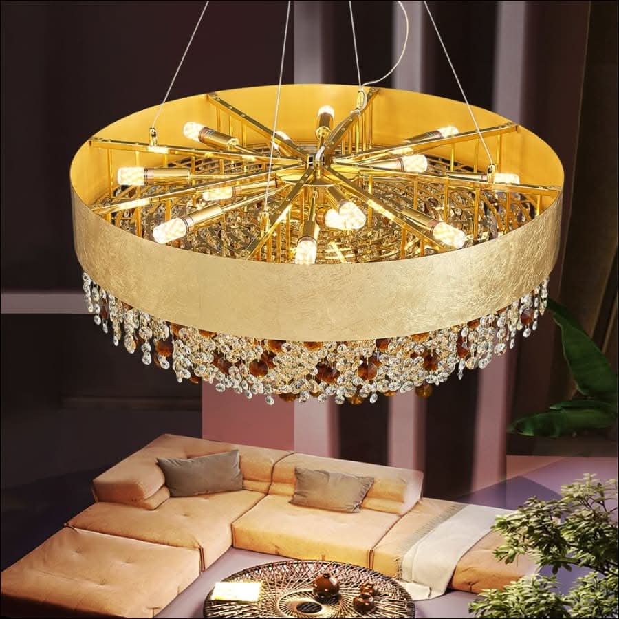 Chandelier - King's Crown Chandelier - hausgem