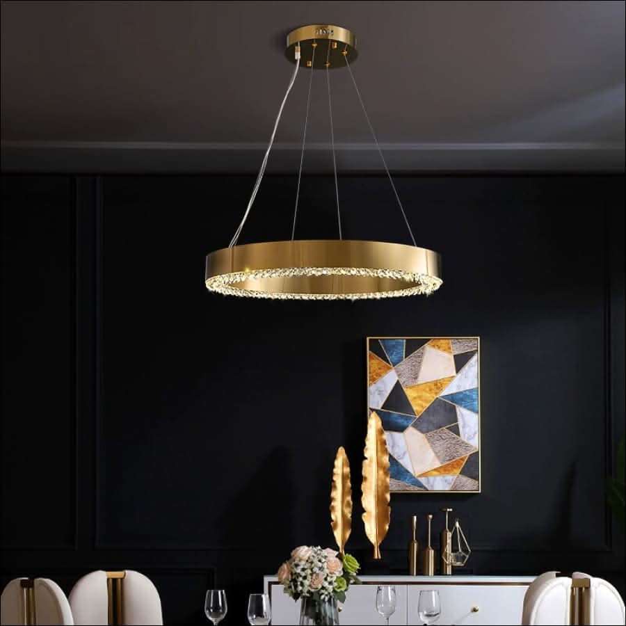 Chandelier - Luminous Ring Chandelier - hausgem