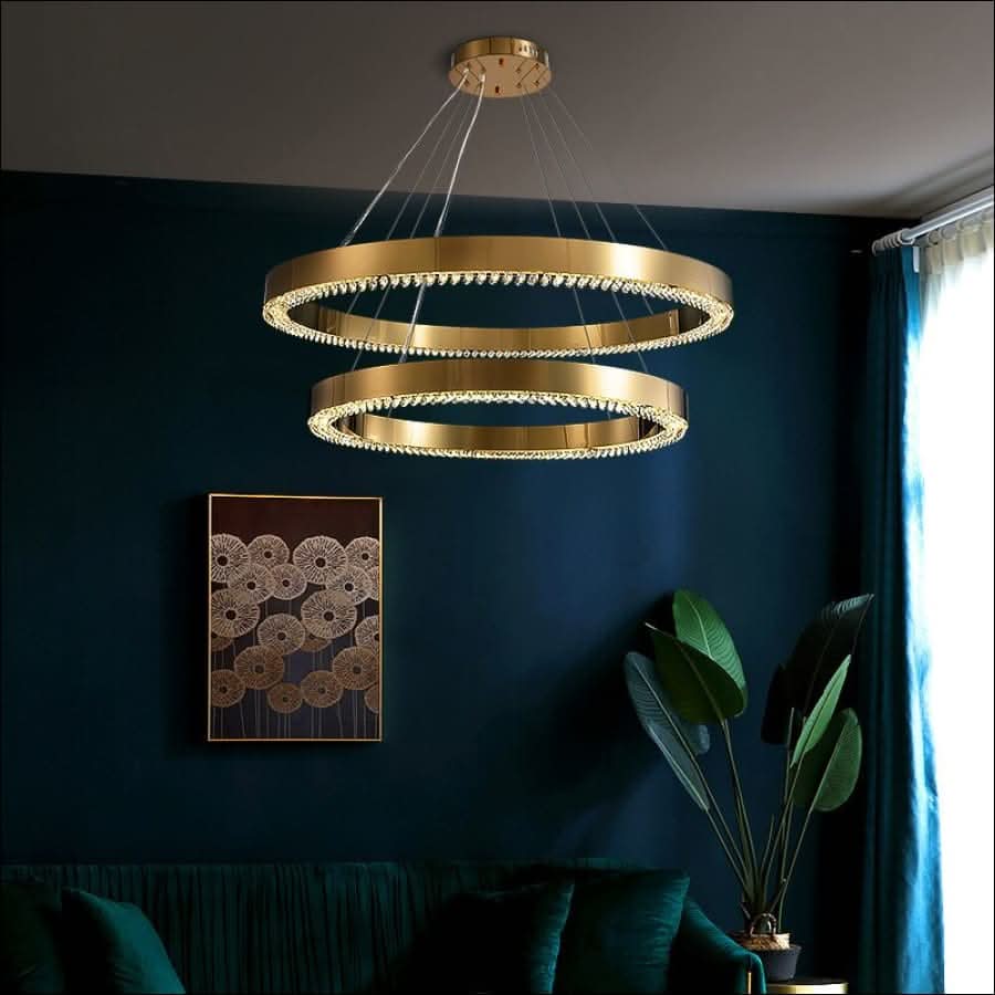 Chandelier - Luminous Ring Chandelier - hausgem
