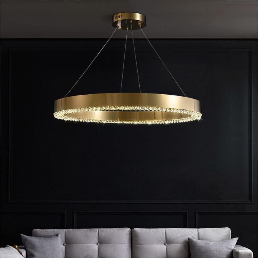Chandelier - Luminous Ring Chandelier - hausgem