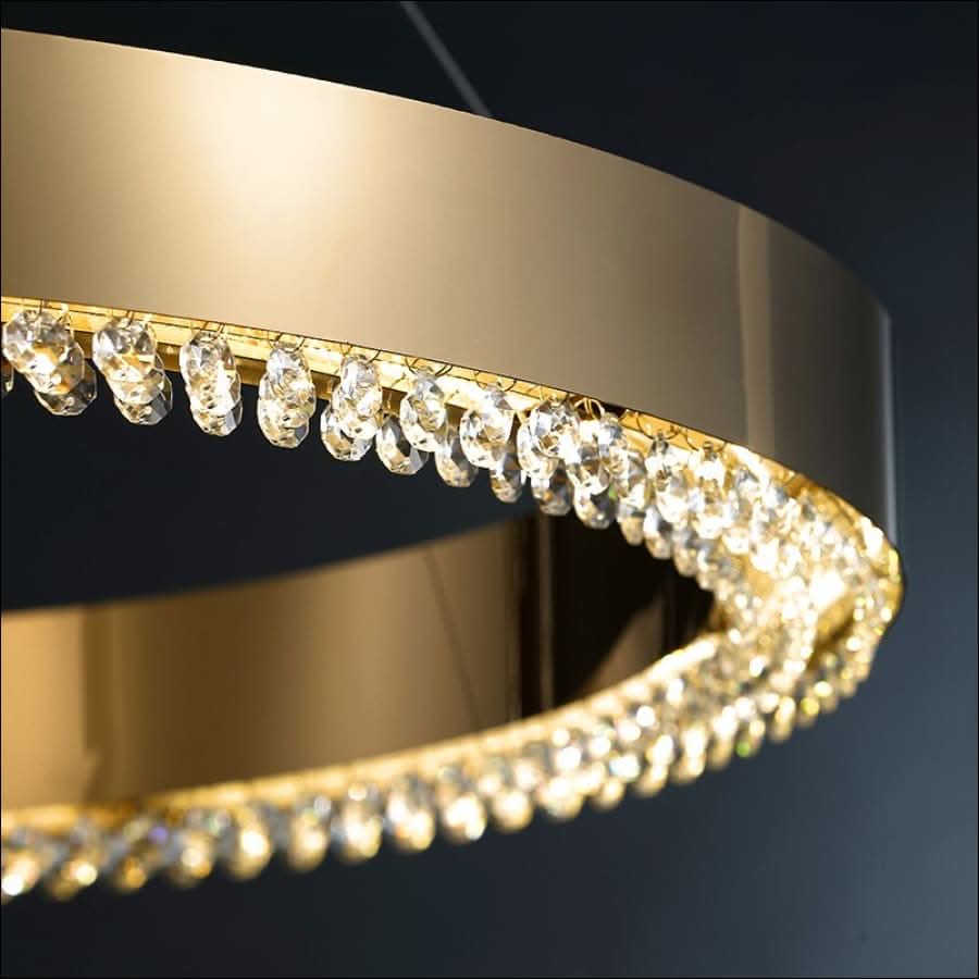 Chandelier - Luminous Ring Chandelier - hausgem