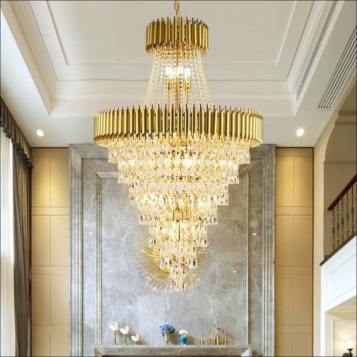 Luxurious Luster Chandelier | Crystal Chandelier | Unique Lighting ...