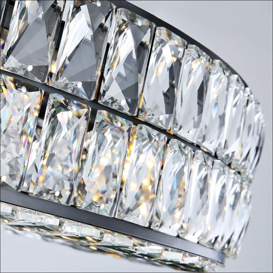 Chandelier - Luxury Crystal Circle Chandelier - hausgem