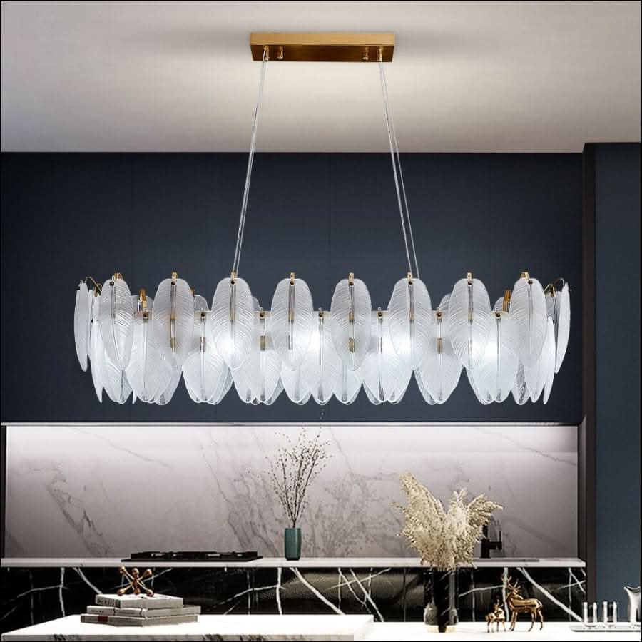 Chandelier - Marching Feather Chandelier - hausgem