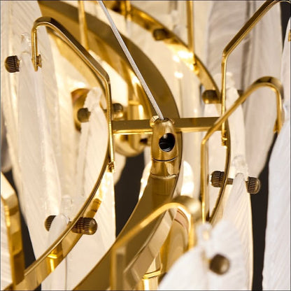 Chandelier - Marching Feather Chandelier - hausgem