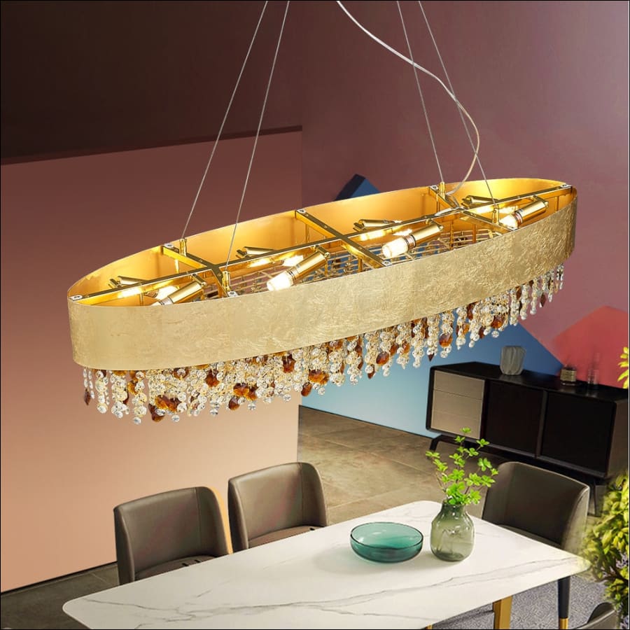 Midas’ Touch Chandelier - L80xW28xH36cm / NOT dimmable /