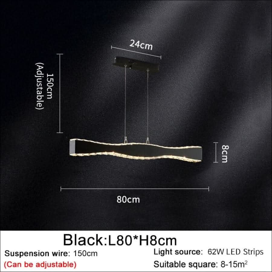 Chandelier - Midnight Magic Chandelier - hausgem