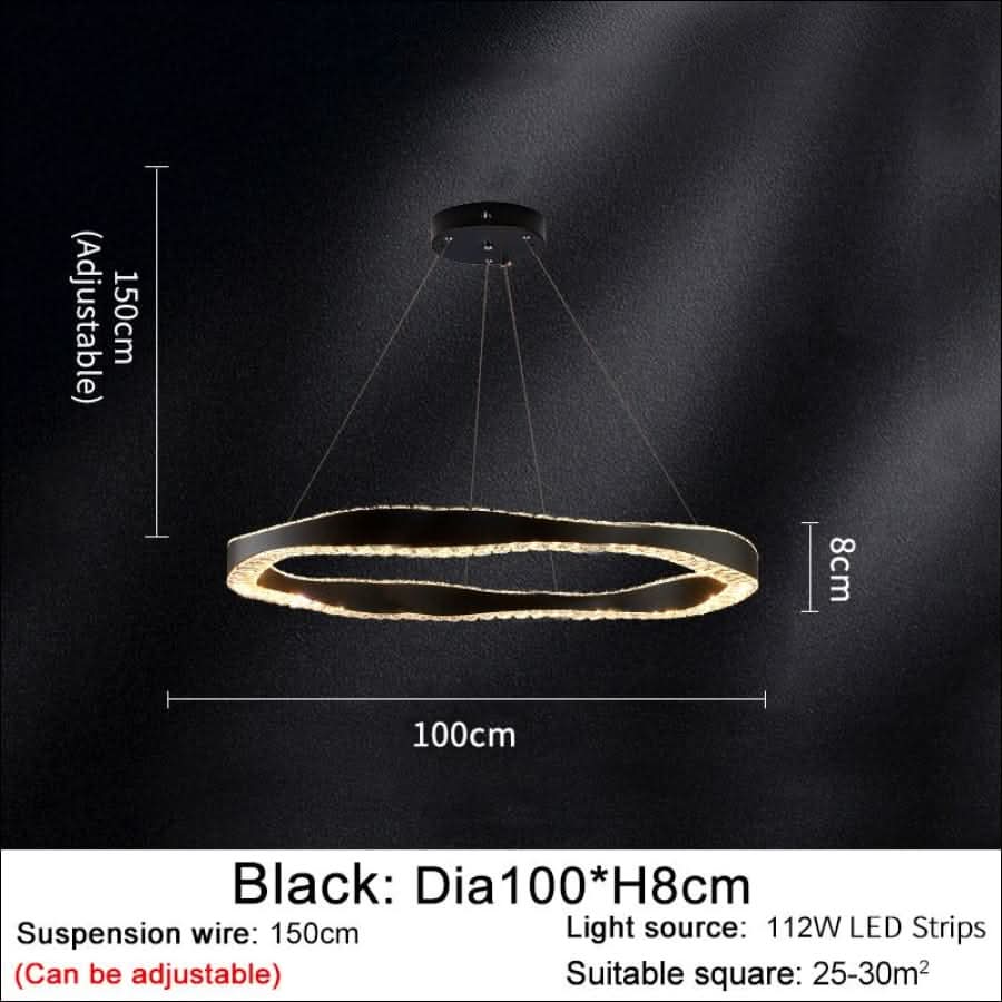 Chandelier - Midnight Magic Chandelier - hausgem