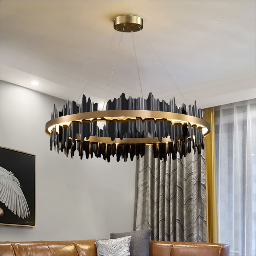 Chandelier - Midnight Shadow Chandelier - hausgem