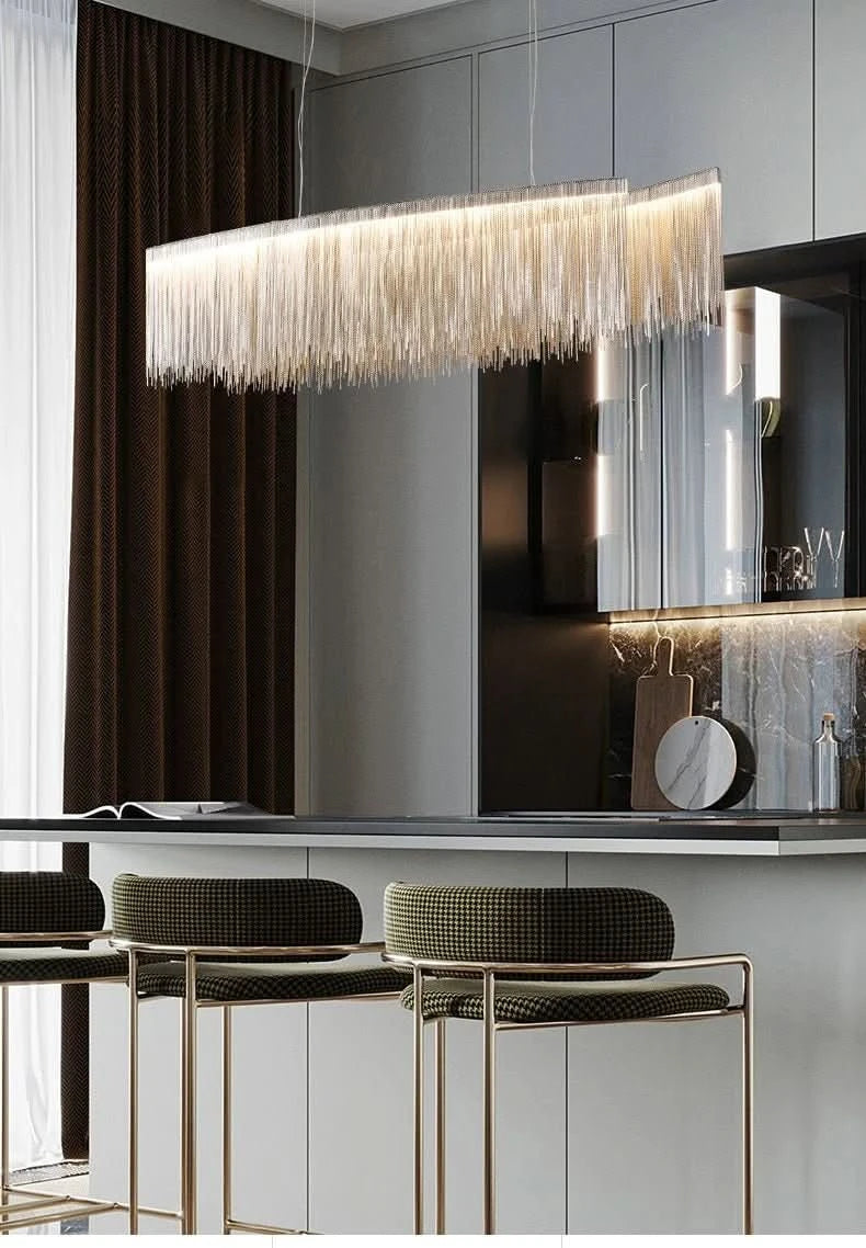 Chandelier - Mila - Tassels LED Chandelier - hausgem