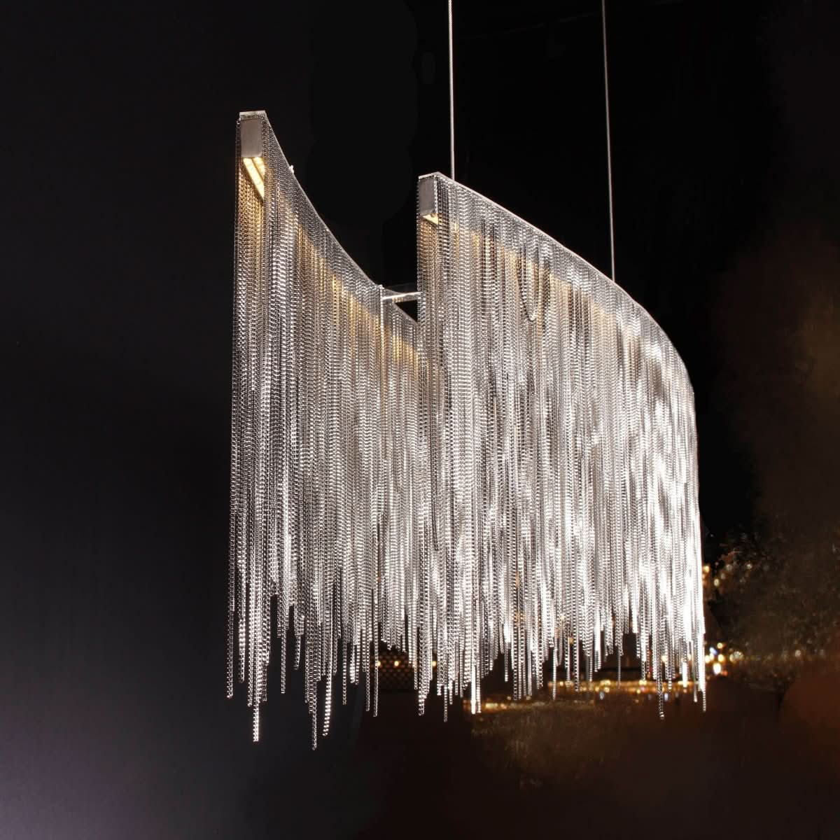Chandelier - Mila - Tassels LED Chandelier - hausgem