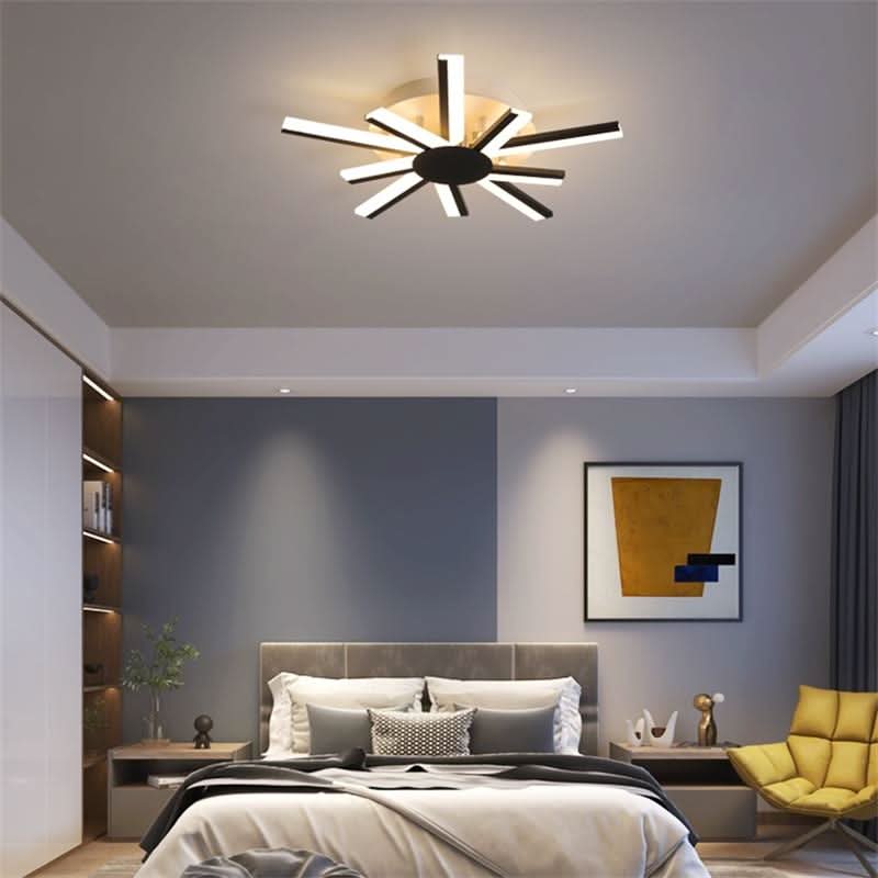 Chandelier - Milo - Spiral LED Ceiling Light Flush Mount Chandelier - hausgem
