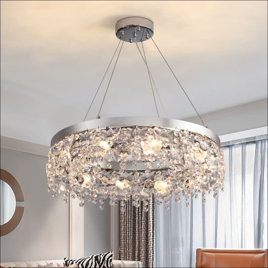 Crystal Butterfly Orbit Chandelier - kitchen chandelier - dining room chandelier - hausgem - united states - bedroom chandelier