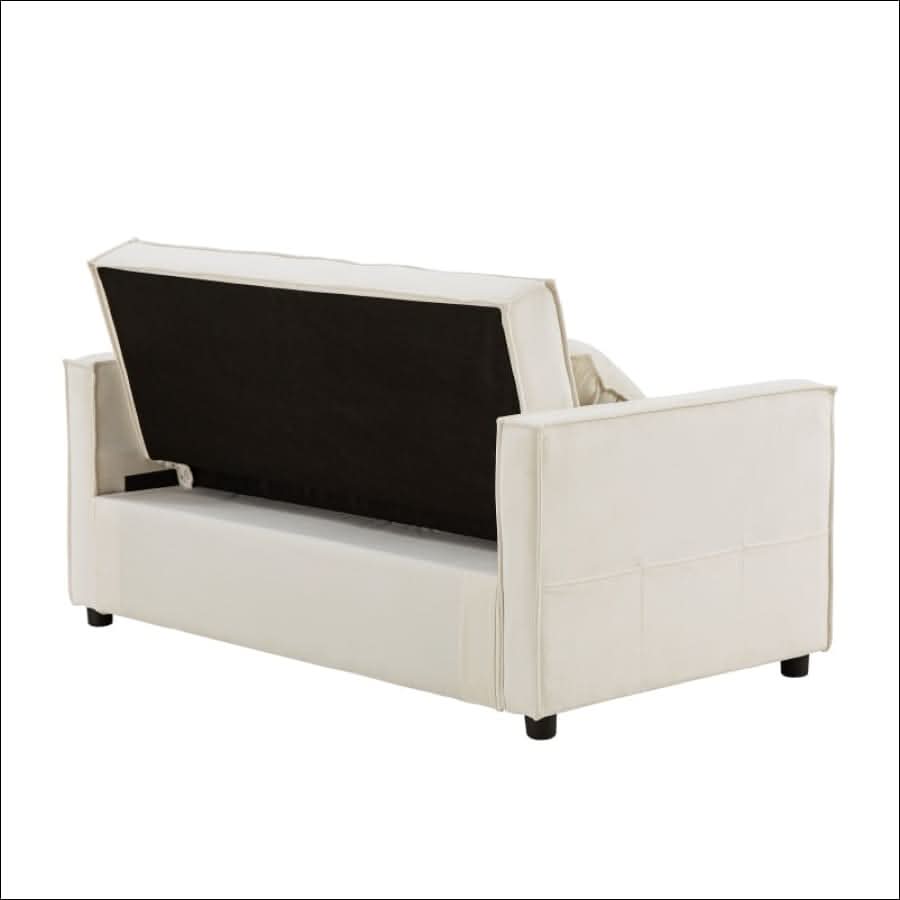 sofa - Modern Comfort Velvet Pull Out Couch, Sleeper Sofa - hausgem