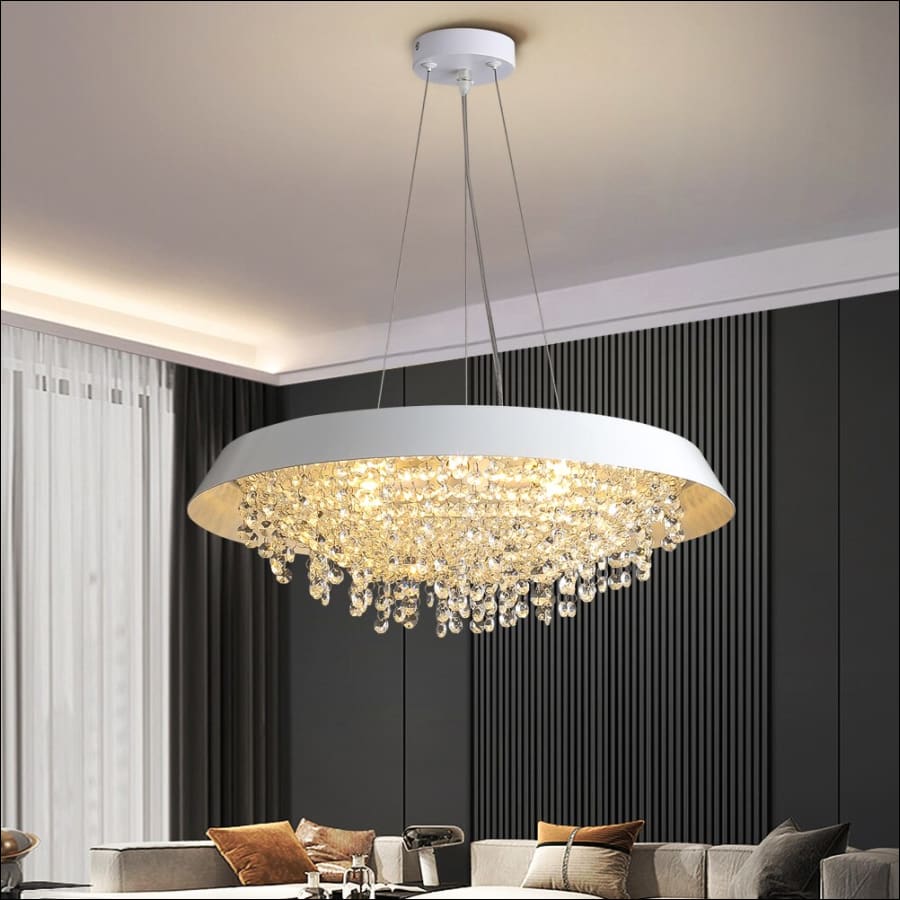 Modern Luster Crystal Chandelier Luxury Living Dining Room