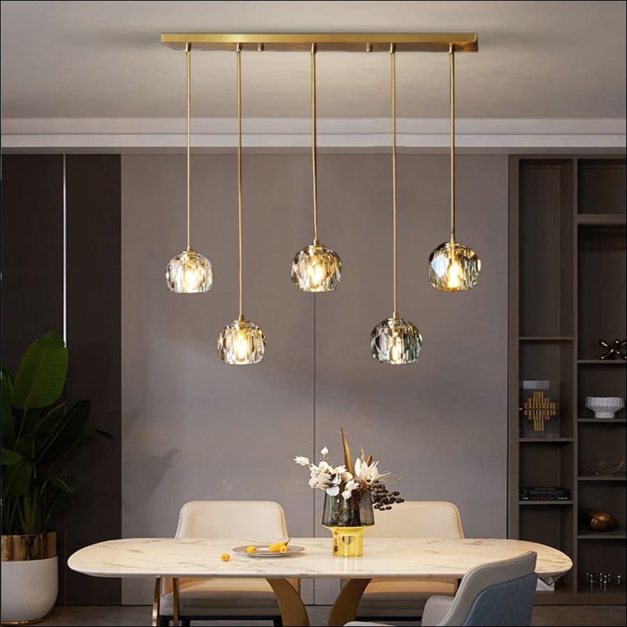 Modern Simple Led Stair Chandelier Home Decoration Duplex