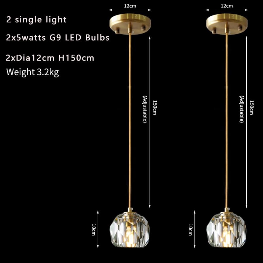 Modern Simple Led Stair Chandelier Home Decoration Duplex