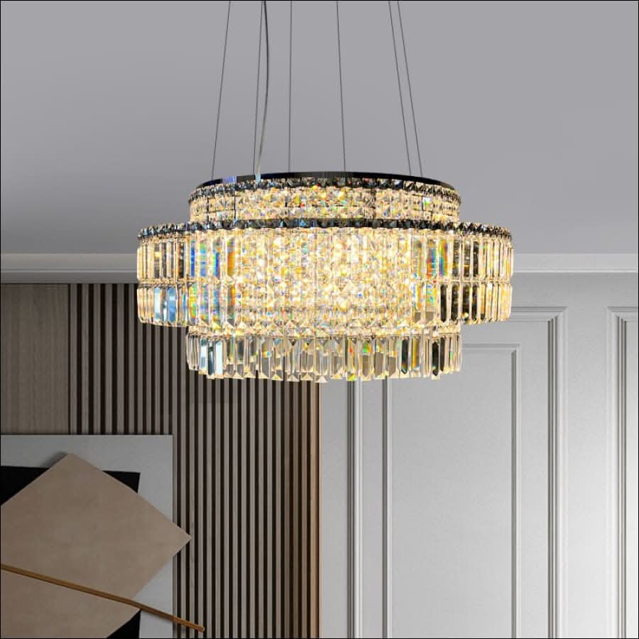 Chandelier - Mosaic Orbit Chandelier - hausgem