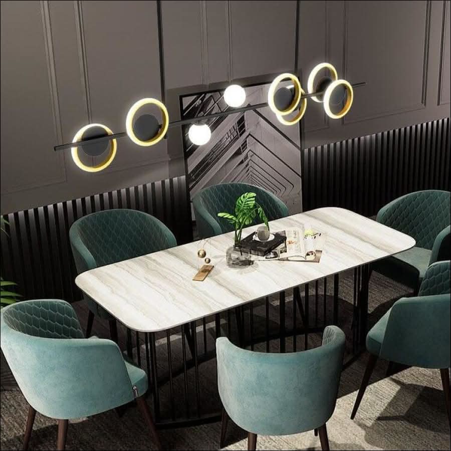 Chandelier - Nordic Circular LED Chandelier - hausgem