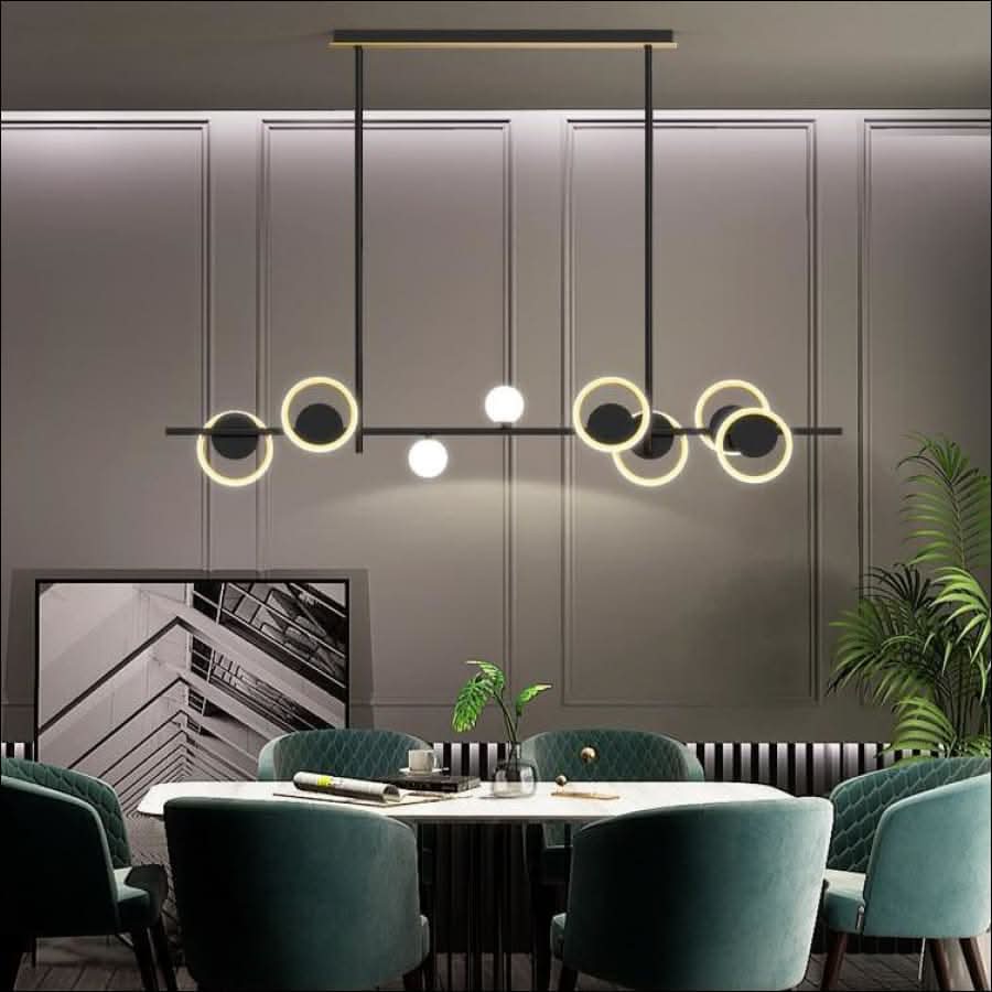 Chandelier - Nordic Circular LED Chandelier - hausgem