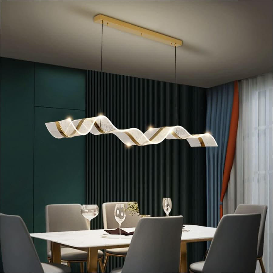 Chandelier - Nordic Long Wave Chandeliers - hausgem