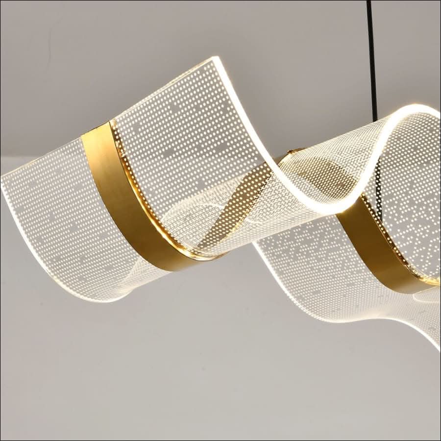 Chandelier - Nordic Long Wave Chandeliers - hausgem