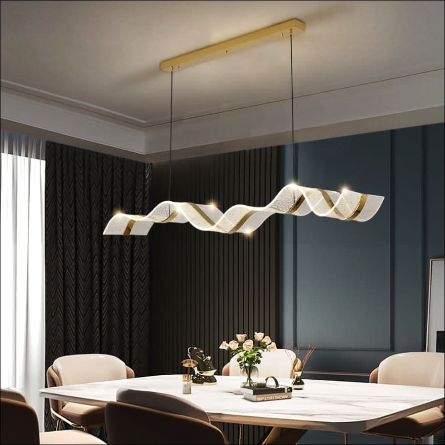 Chandelier - Nordic Long Wave Chandeliers - hausgem