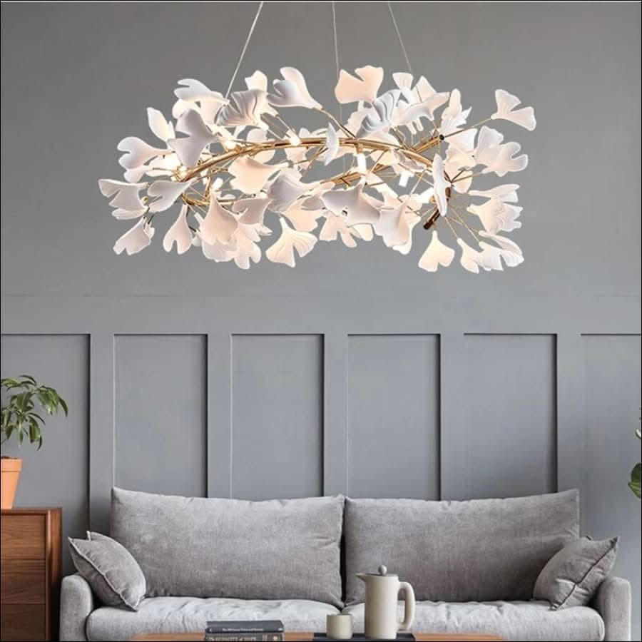 Olive Branch Chandelier - Chandelier - hausgem