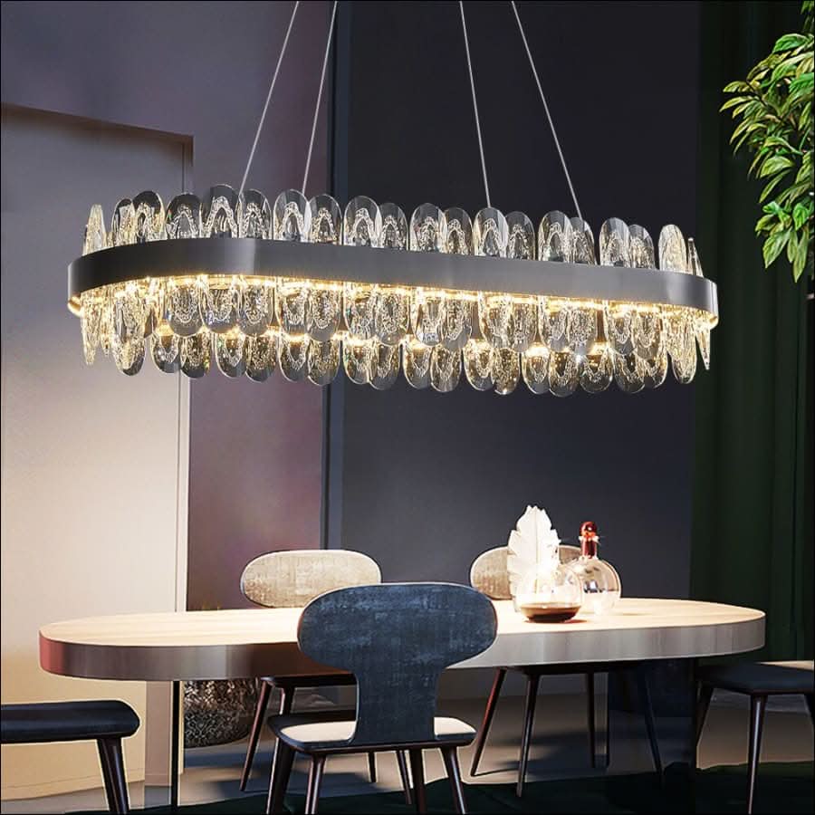 Chandelier - Oval Bar Chandelier - hausgem
