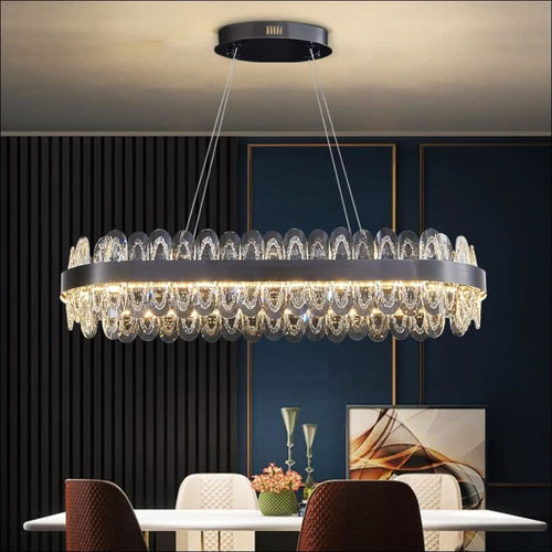 Chandelier - Oval Bar Chandelier - hausgem