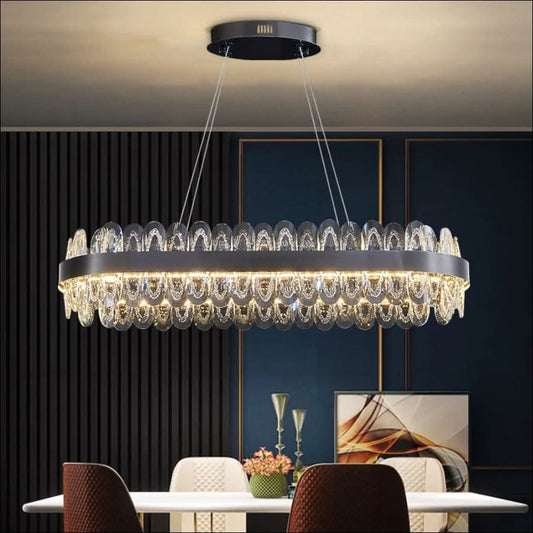 Chandelier - Oval Bar Chandelier - hausgem