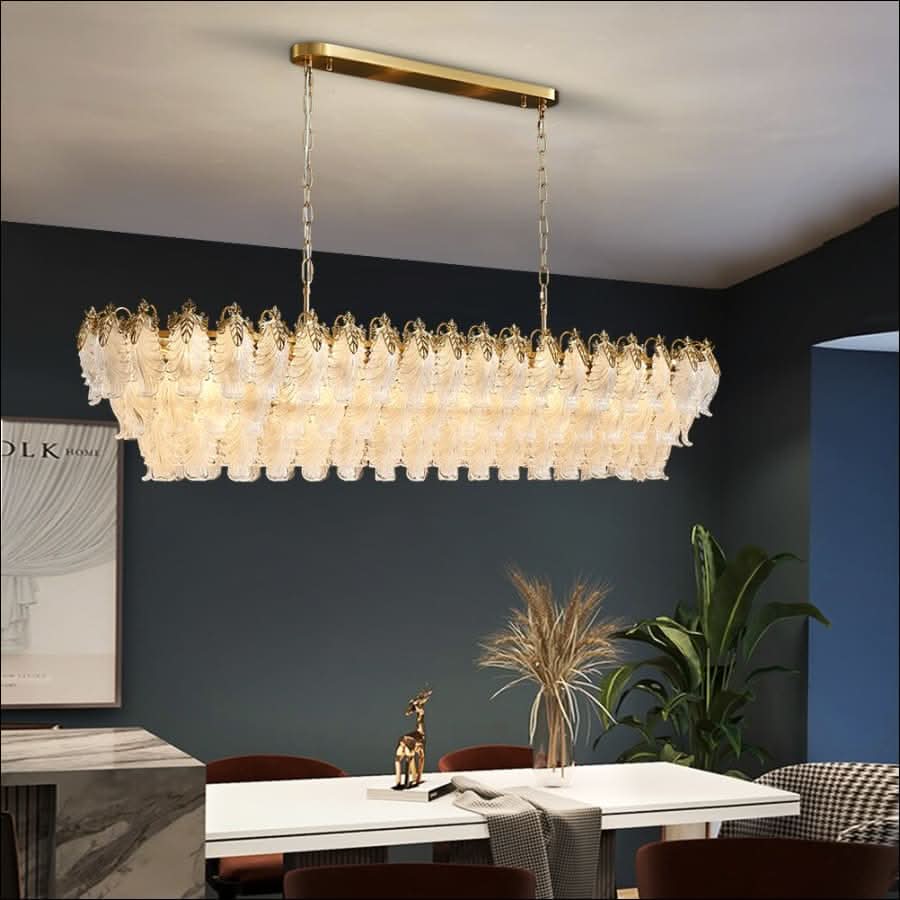 Chandelier - Peacock's Brilliance Chandelier - hausgem