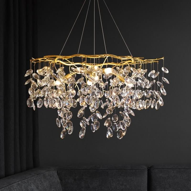 Chandelier - Postmodern Crystal Nest Chandelier - hausgem