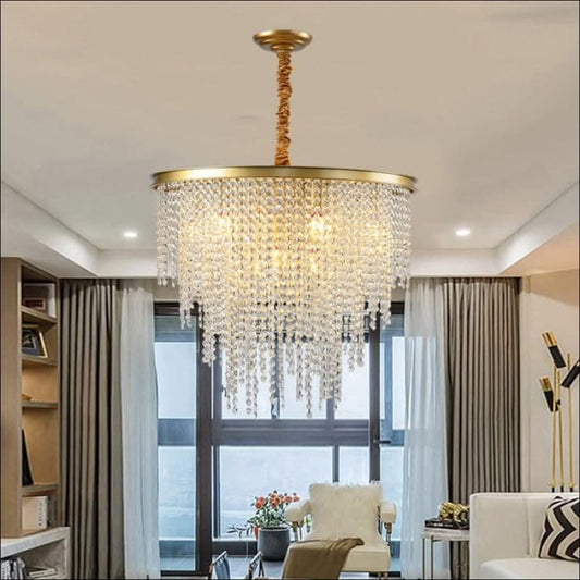 Chandelier - Princess's Crystal Dress Chandelier - hausgem