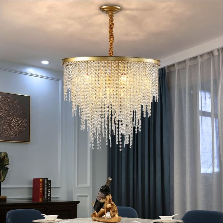 Chandelier - Princess's Crystal Dress Chandelier - hausgem
