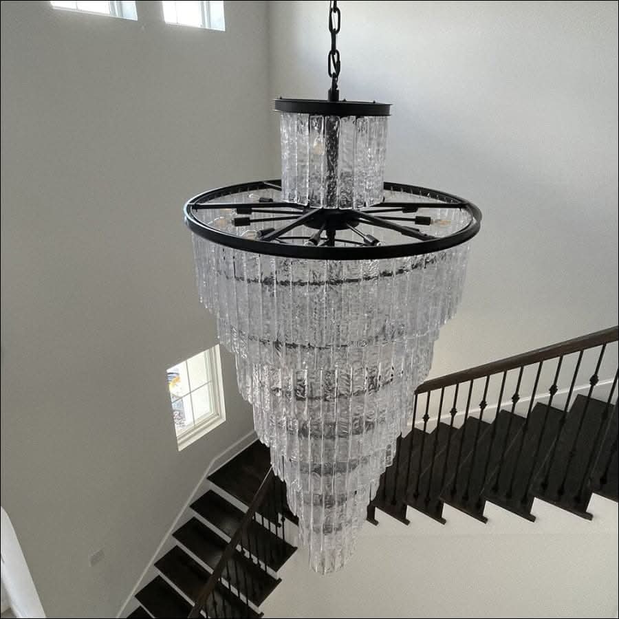Chandelier - Prismatic Sparkle Chandelier - hausgem