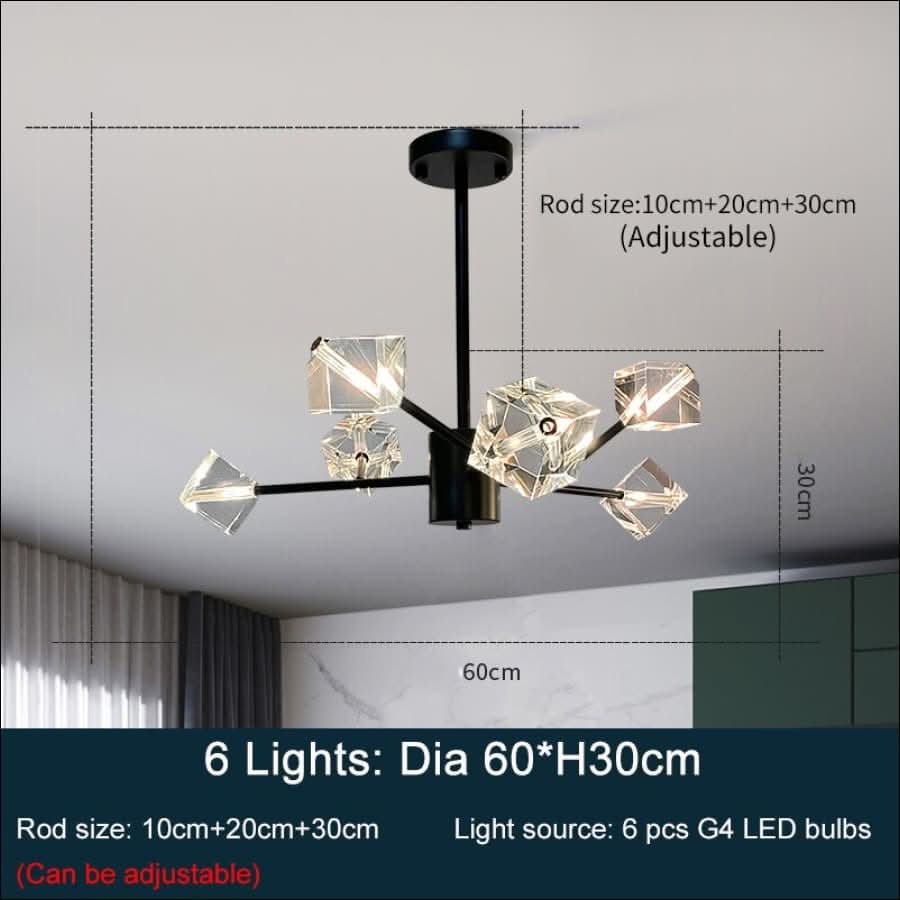 Chandelier - Prism's Shine Chandelier - hausgem