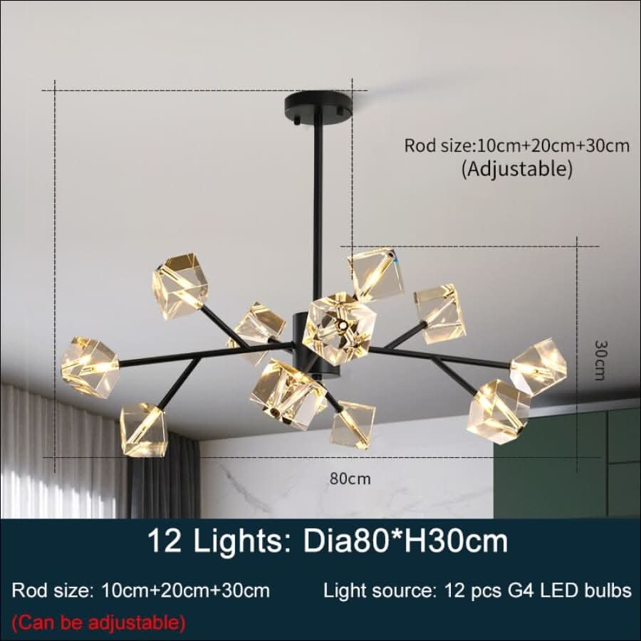 Chandelier - Prism's Shine Chandelier - hausgem
