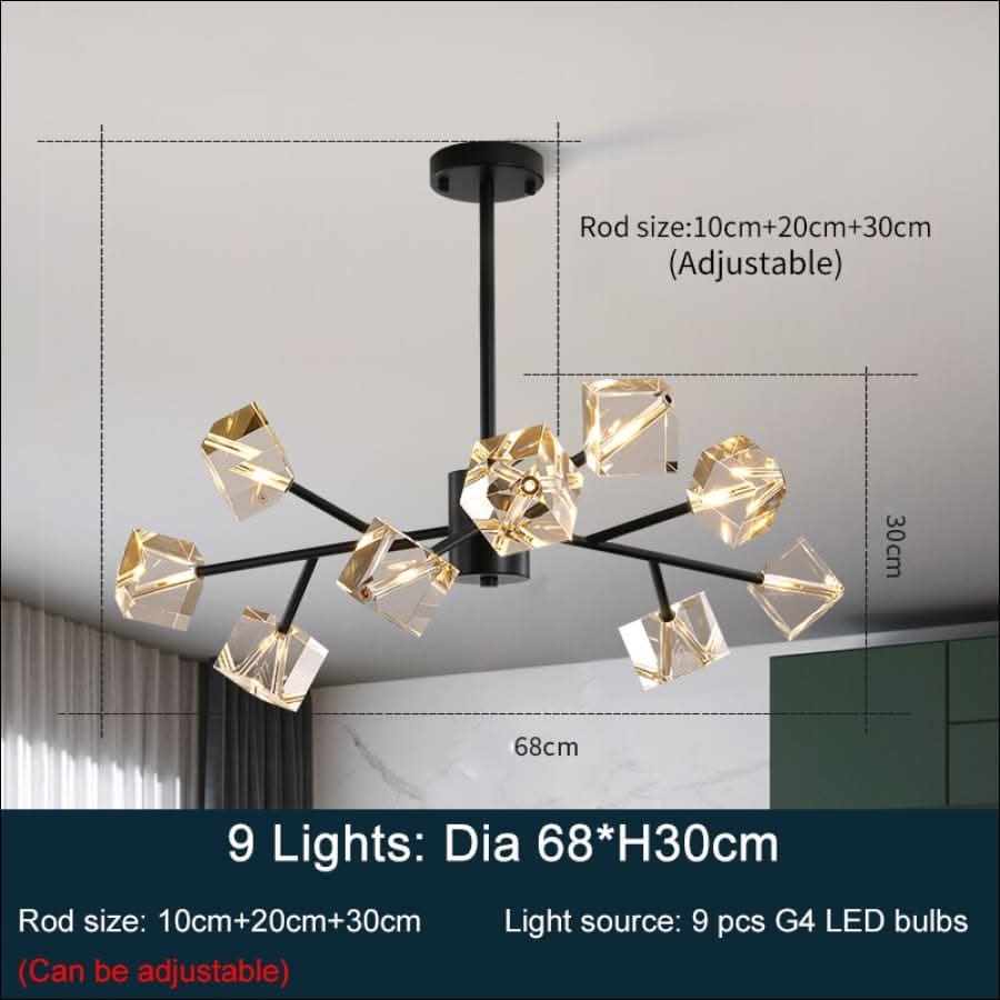 Chandelier - Prism's Shine Chandelier - hausgem